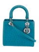 Christian Dior Ostrich Lady Dior Medium