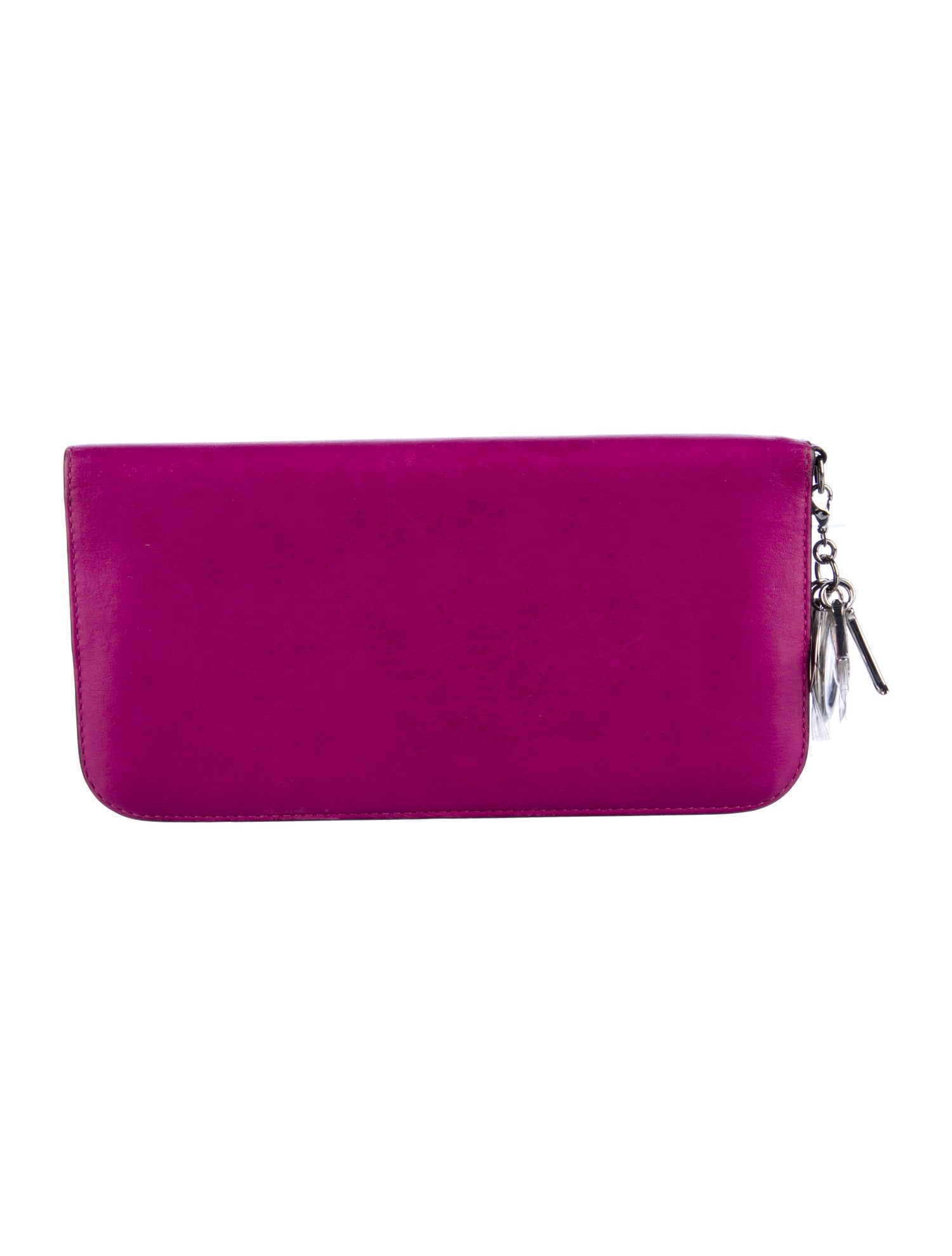 Christian Dior Leather Continental Wallet