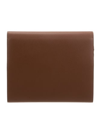 DIOR MEN Leather Saddle Tablet Case