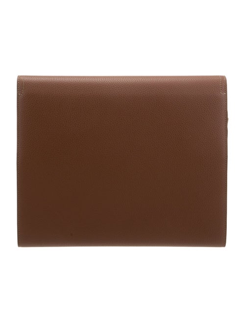 DIOR MEN Leather Saddle Tablet Case