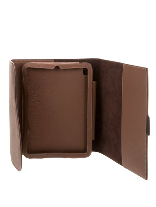 DIOR MEN Leather Saddle Tablet Case