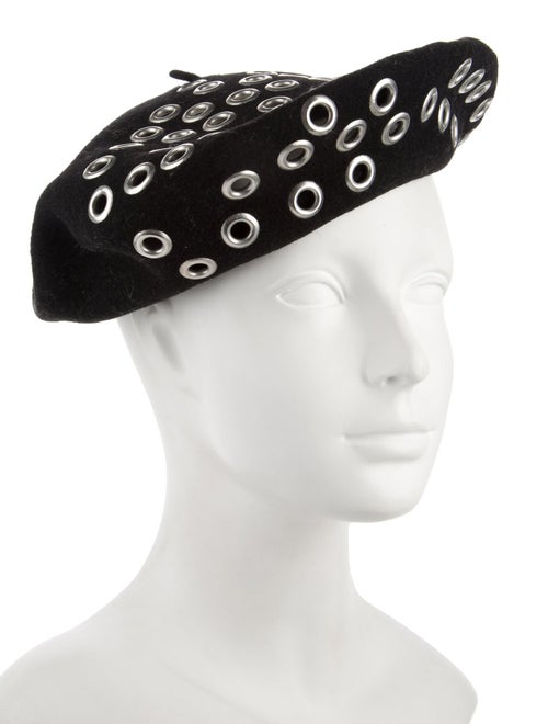 Christian Dior Eyelet Beret