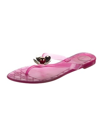 Christian Dior Rubber Flip Flops