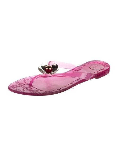 Christian Dior Rubber Flip Flops