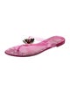 Christian Dior Rubber Flip Flops