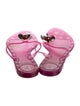 Christian Dior Rubber Flip Flops