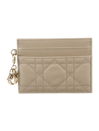 Christian Dior 2022 Lady Dior Freesia Card Holder