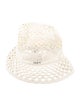 Christian Dior Open woven knit bucket hat