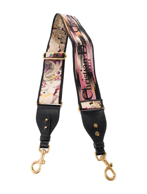 Christian Dior Embroidered Bag Strap