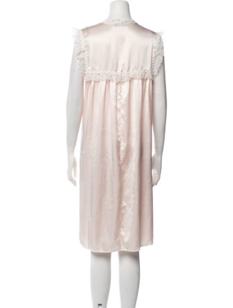 Christian Dior Embroidered Accent Nightgown