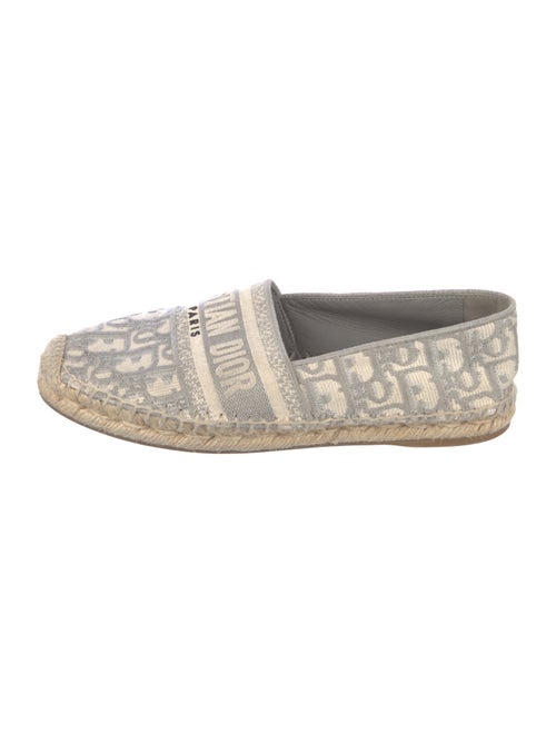 Christian Dior Oblique Jacquard Canvas Espadrilles