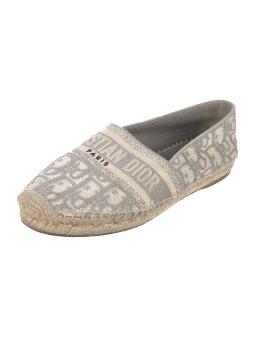 Christian Dior Oblique Jacquard Canvas Espadrilles