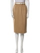 Christian Dior Silk Knee-Length Skirt