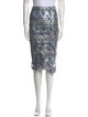 Christian Dior Printed Knee-Length Skirt