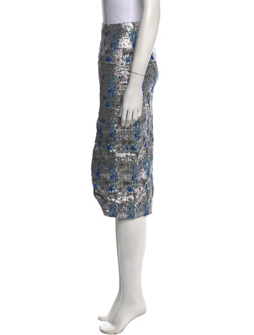 Christian Dior Printed Knee-Length Skirt