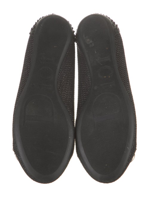 Christian Dior Raffia Ballet Flats
