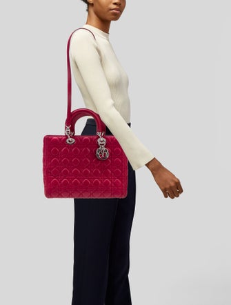 Christian Dior Cannage Lady Dior Medium