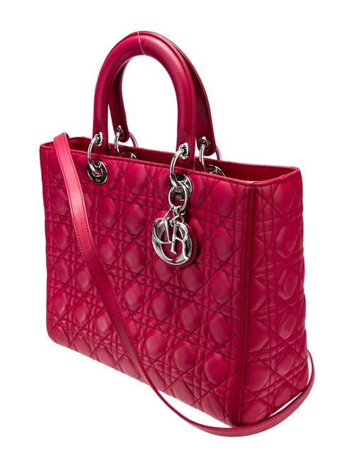 Christian Dior Cannage Lady Dior Medium