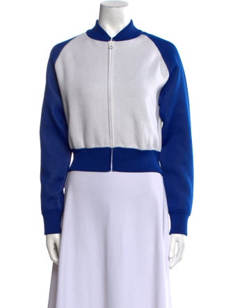 Christian Dior Mock Neck Long Sleeve Sweatshirt