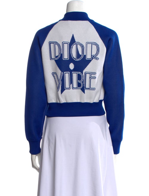 Christian Dior Mock Neck Long Sleeve Sweatshirt