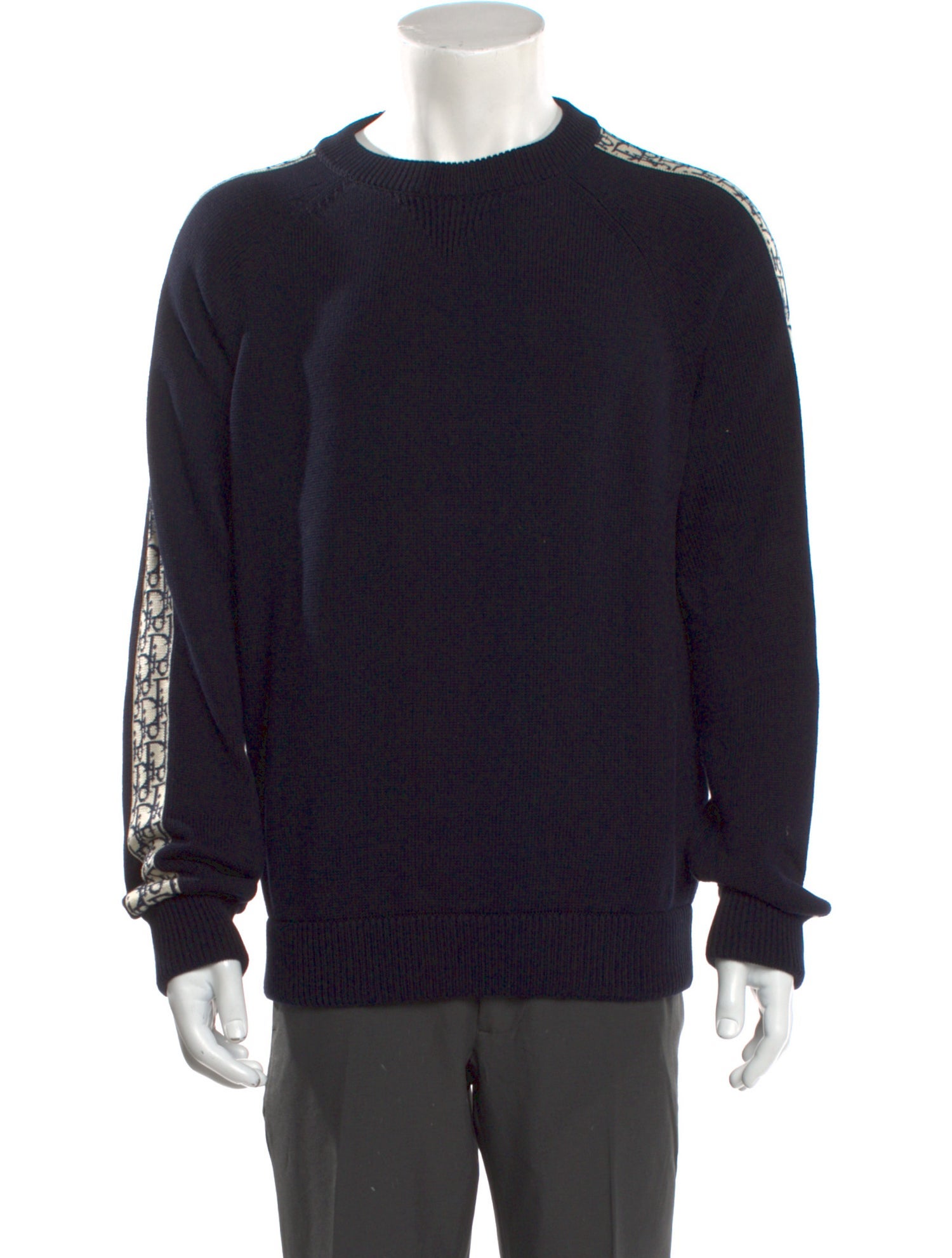 Christian Dior 2021 Oblique Jacquard Pullover