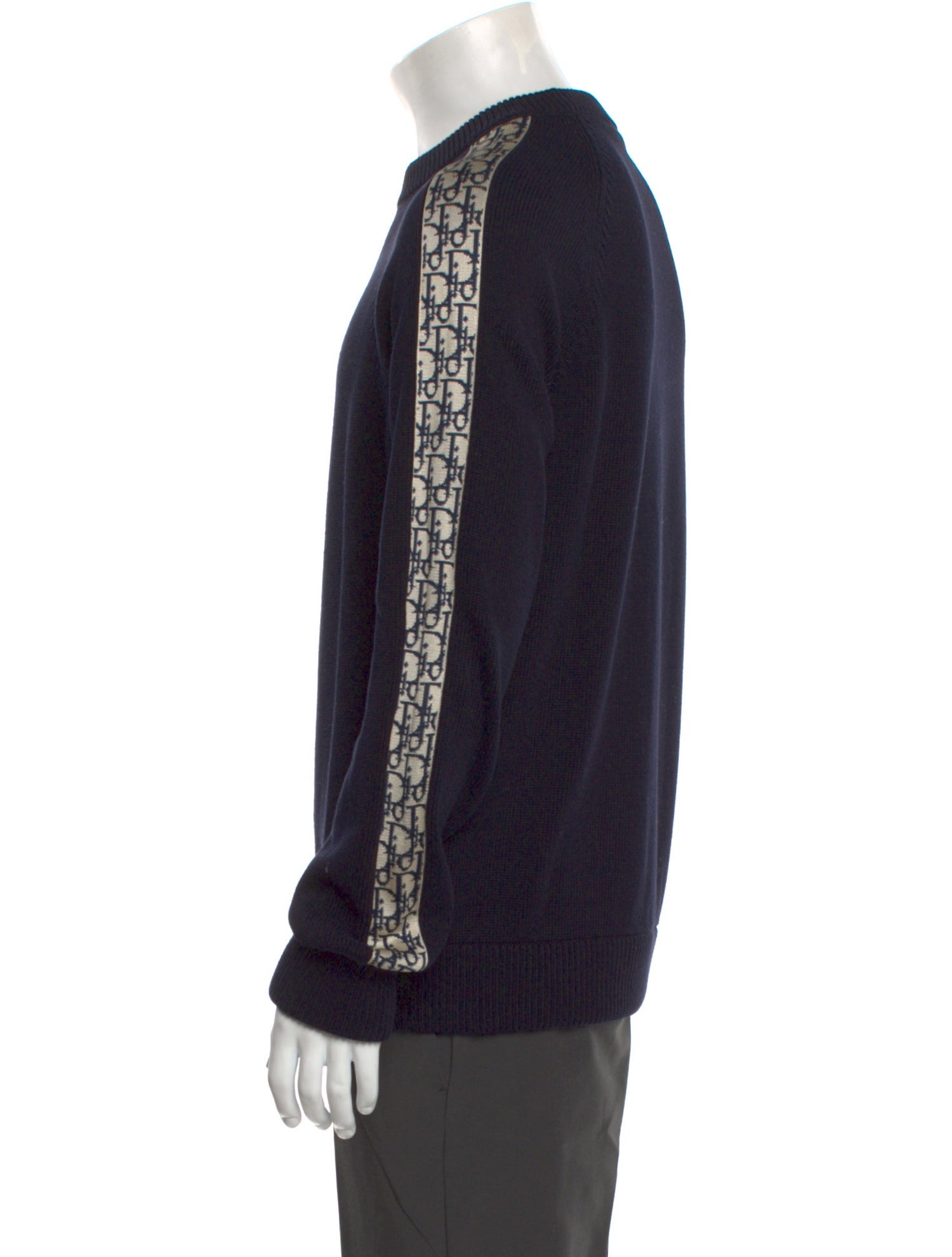 Christian Dior 2021 Oblique Jacquard Pullover