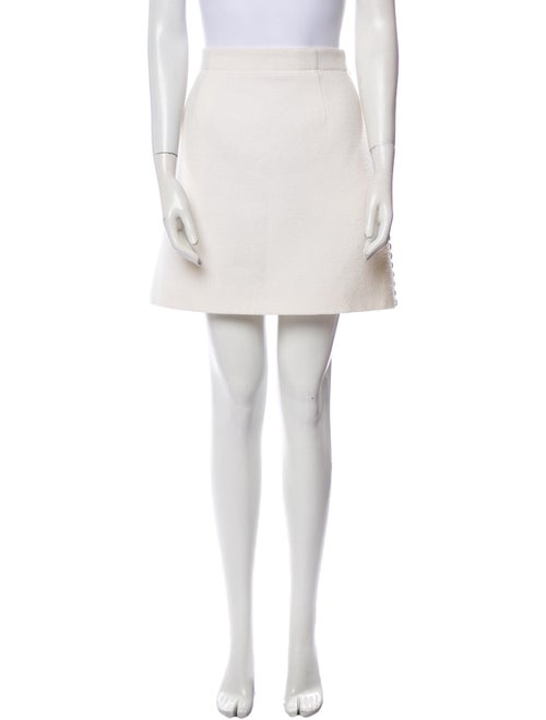 Christian Dior Wool Mini Skirt