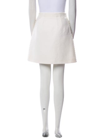 Christian Dior Wool Mini Skirt