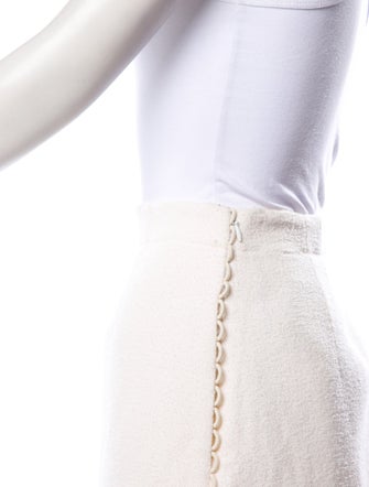 Christian Dior Wool Mini Skirt