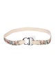 Christian Dior Oblique Jacquard Canvas Waist Belt