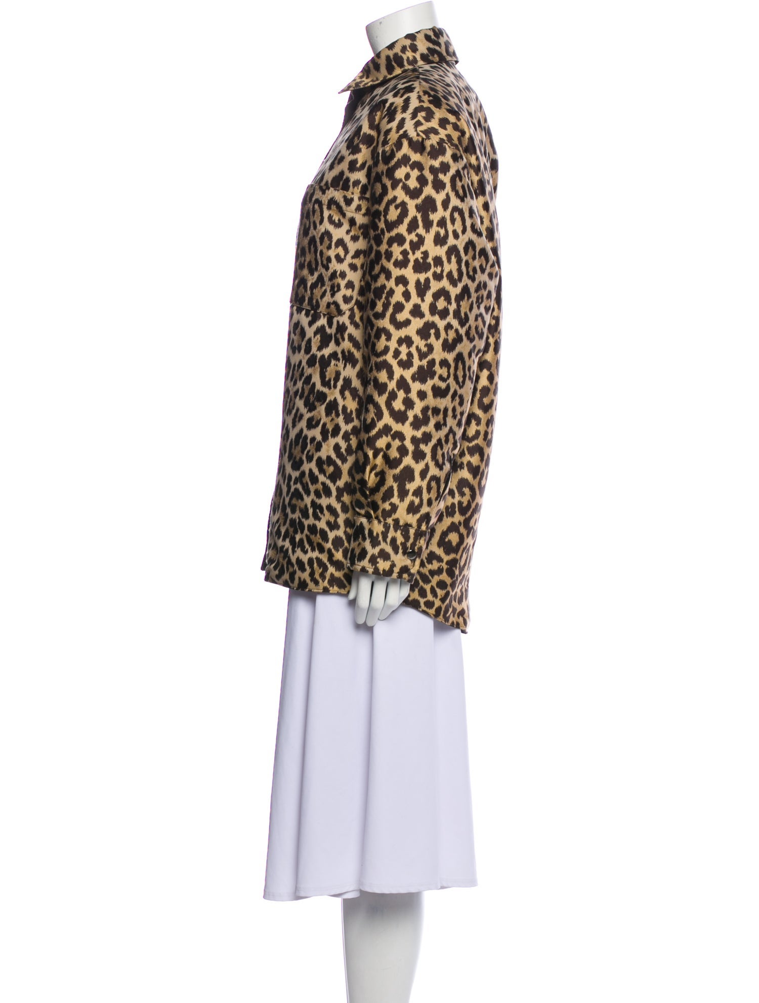 Christian Dior Animal Print Coat