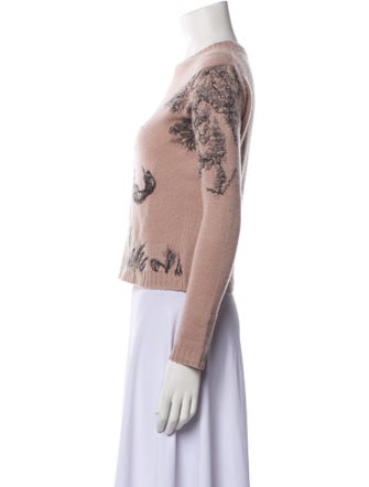 Christian Dior Cashmere Printed Sweater