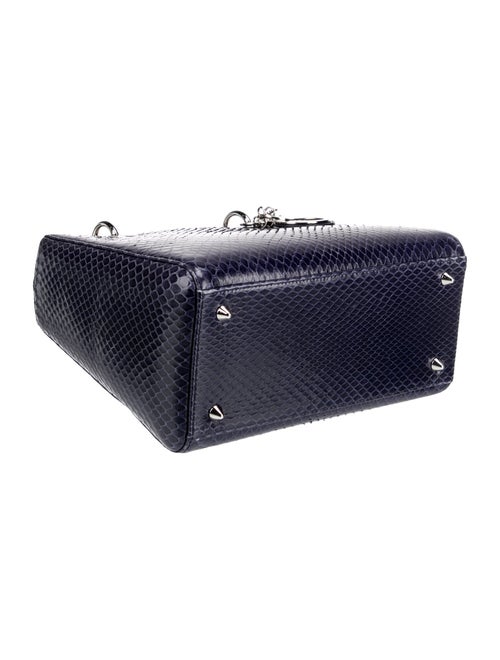 Christian Dior Python Top Handle Bag