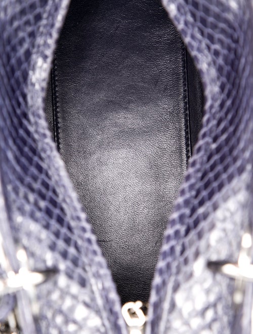 Christian Dior Python Top Handle Bag