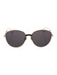 Christian Dior Round Tinted Sunglasses