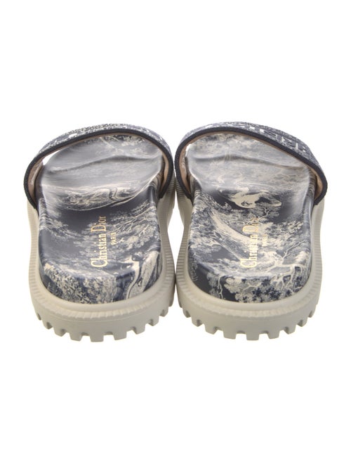 Christian Dior Canvas Printed Espadrilles