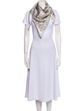 Christian Dior Silk Printed Scarf