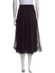 Christian Dior Mesh Midi Length Skirt