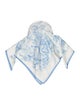 Christian Dior Toile de Jouy Silk Visor