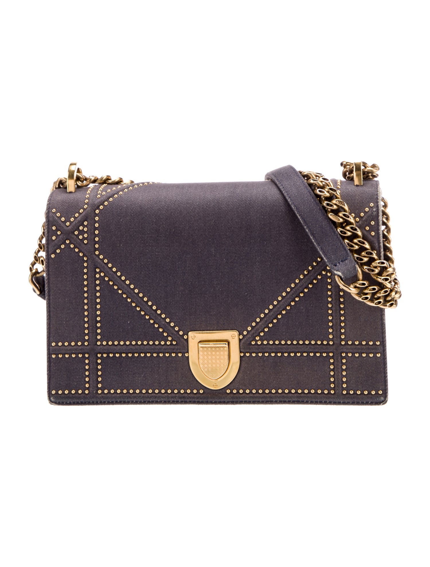 Christian Dior Denim Diorama Medium