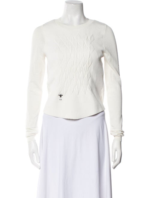 Christian Dior 2017 Fencing Quilted Sweater