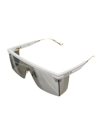 Christian Dior Shield Mirrored Sunglasses