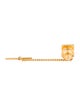 Christian Dior Vintage Two-Tone Tie Pin w/ Chain
