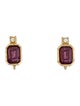 Christian Dior Vintage Crystal Clip-On Earrings