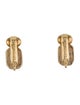 Christian Dior Vintage Crystal Clip-On Earrings
