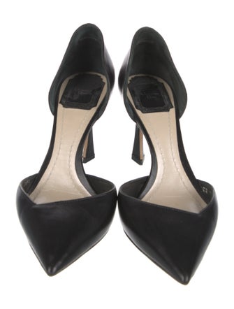 Christian Dior Leather D'Orsay Pumps