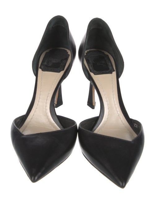 Christian Dior Leather D'Orsay Pumps