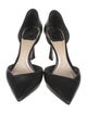 Christian Dior Leather D'Orsay Pumps