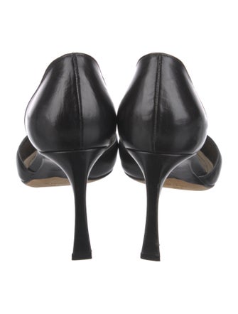 Christian Dior Leather D'Orsay Pumps