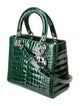 Christian Dior Crocodile Lady Dior Medium